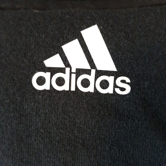 adidas Women Sweatshirt Running Essentials Black Training Gym S97079 Sz Large - Picture 4 of 9
